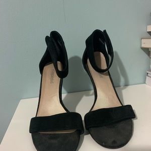 Jeffery Campbell Foxtrot Black Sandal